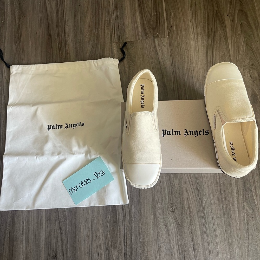 Palm Angels Slip On Vulcanized Sneakers. Like New